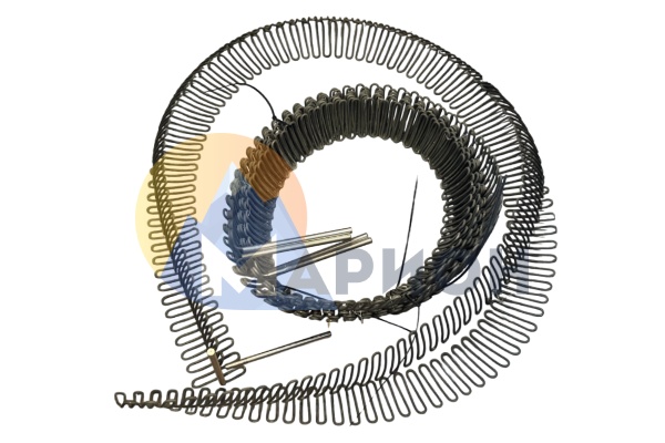 Спиральный нагреватель для печи полимеризации